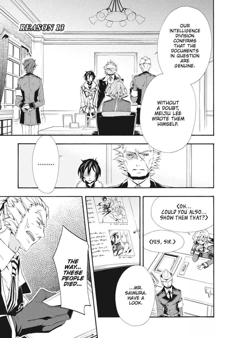Rose Guns Days: Season 3 Chapter 13 page 1 - Chapter 13: Vol.3 Reason13: Her Dream or His Reality