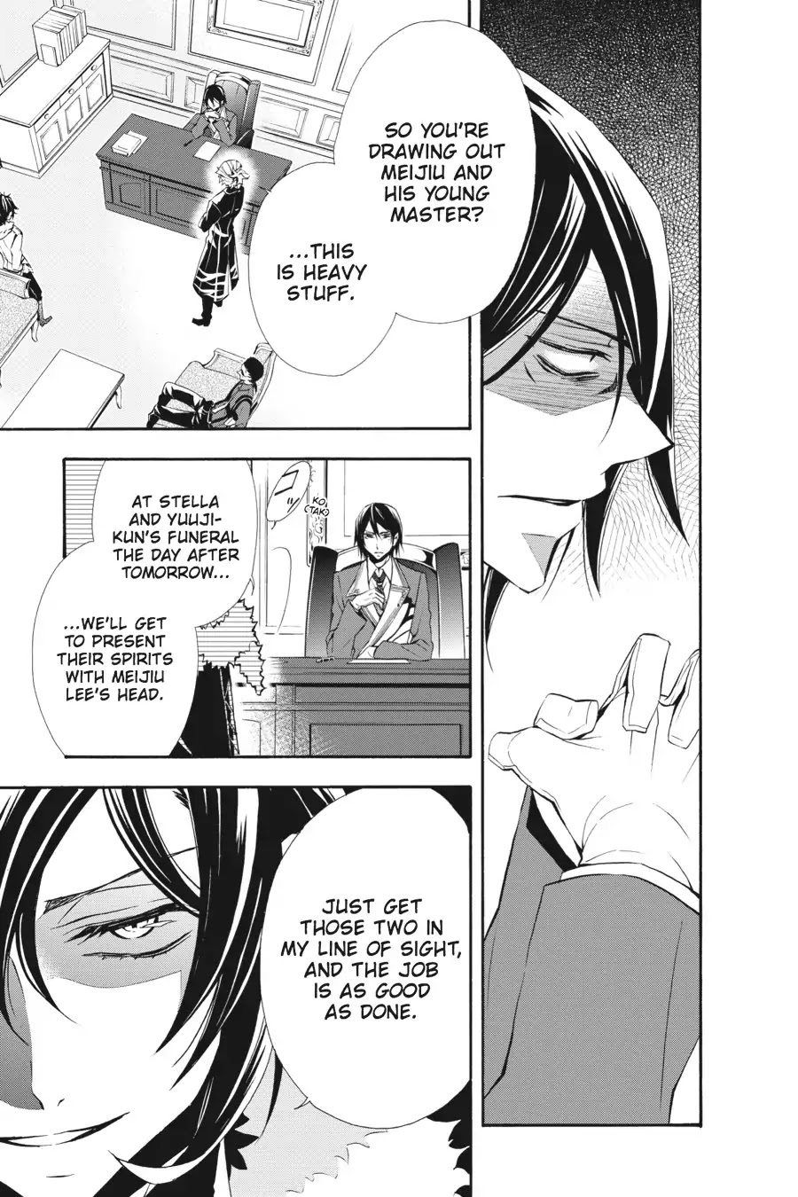 Rose Guns Days: Season 3 Chapter 13 page 10 - Chapter 13: Vol.3 Reason13: Her Dream or His Reality