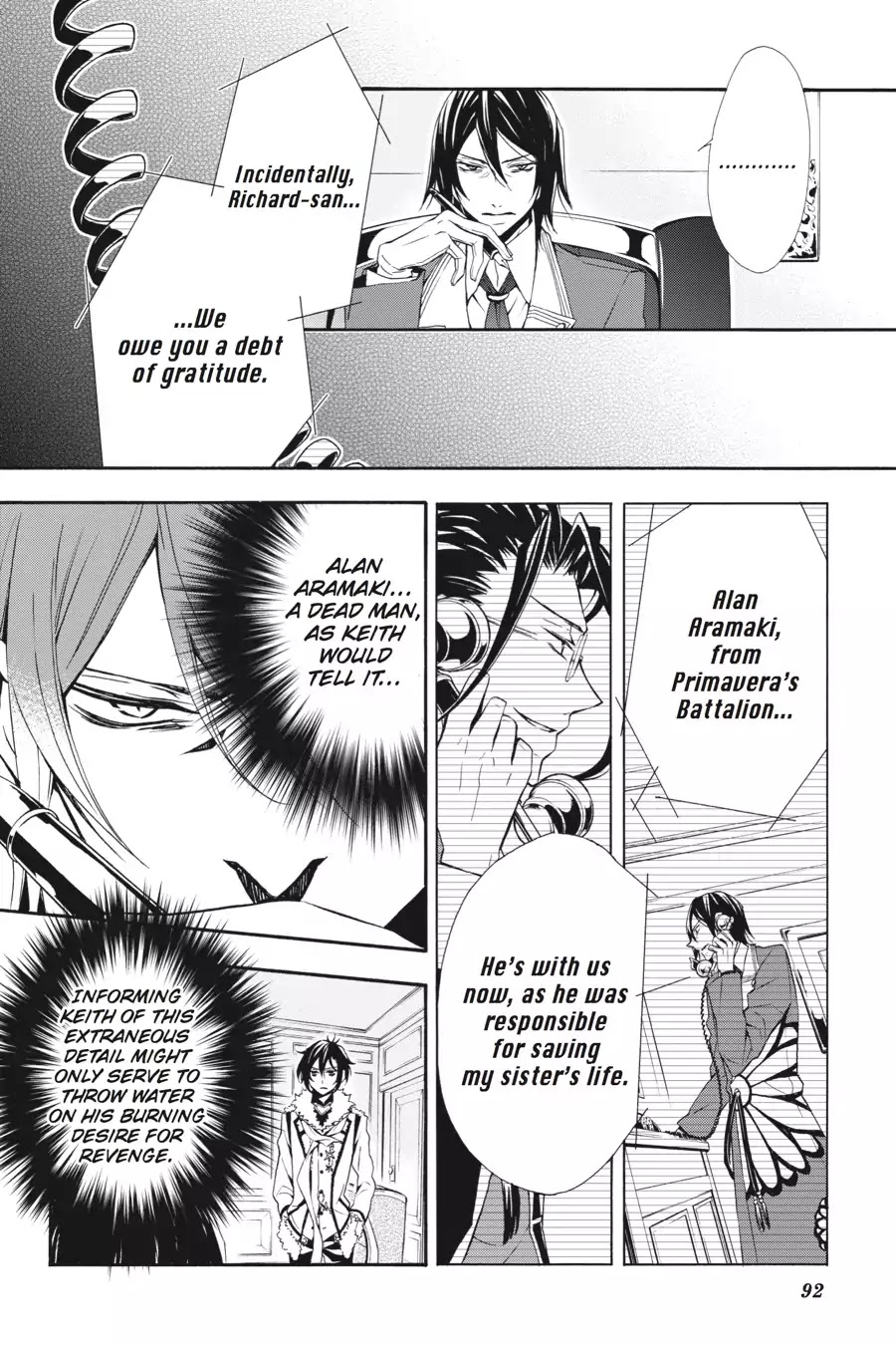 Rose Guns Days: Season 3 Chapter 13 page 11 - Chapter 13: Vol.3 Reason13: Her Dream or His Reality