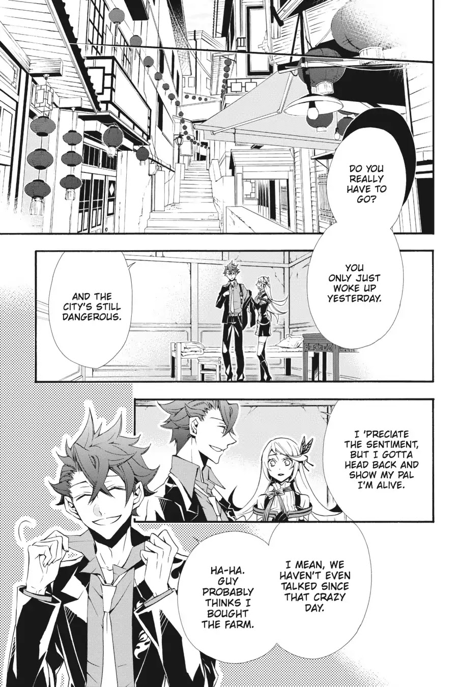 Rose Guns Days: Season 3 Chapter 13 page 20 - Chapter 13: Vol.3 Reason13: Her Dream or His Reality