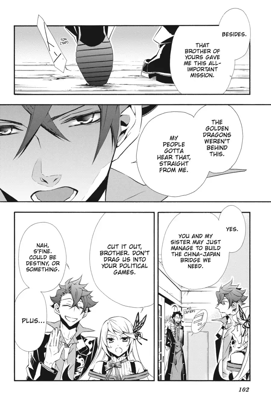 Rose Guns Days: Season 3 Chapter 13 page 21 - Chapter 13: Vol.3 Reason13: Her Dream or His Reality