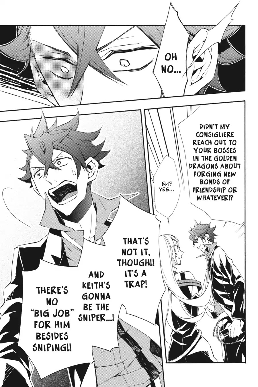 Rose Guns Days: Season 3 Chapter 13 page 28 - Chapter 13: Vol.3 Reason13: Her Dream or His Reality