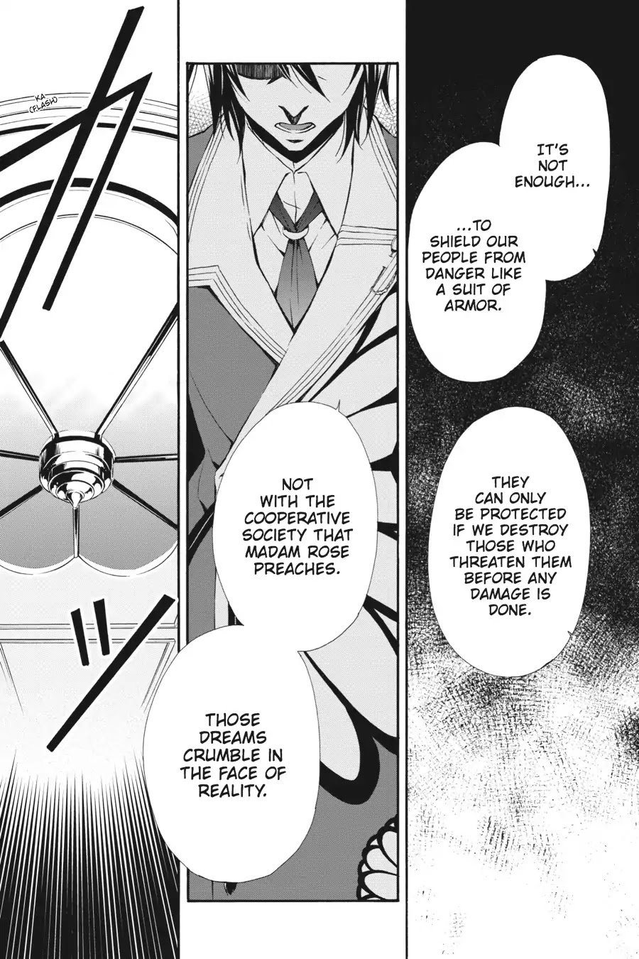 Rose Guns Days: Season 3 Chapter 13 page 5 - Chapter 13: Vol.3 Reason13: Her Dream or His Reality
