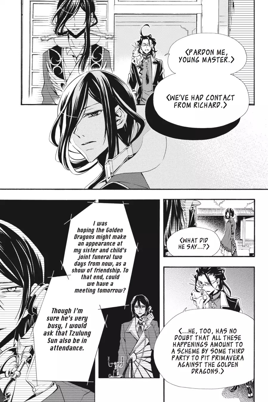 Rose Guns Days: Season 3 Chapter 13 page 8 - Chapter 13: Vol.3 Reason13: Her Dream or His Reality