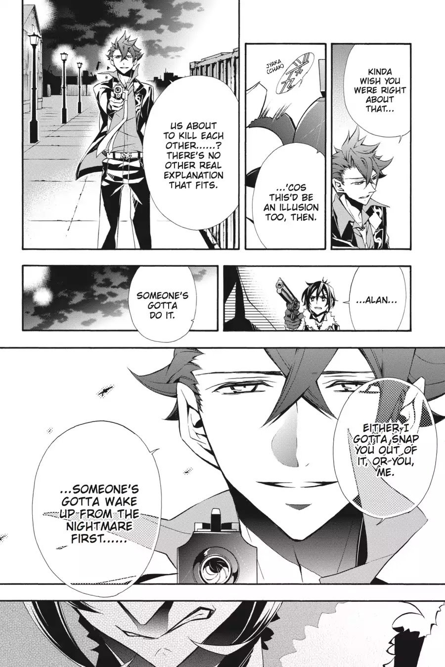 Rose Guns Days: Season 3 Chapter 14.5 page 27 - Vol.3 Last Reason: A Symmetry