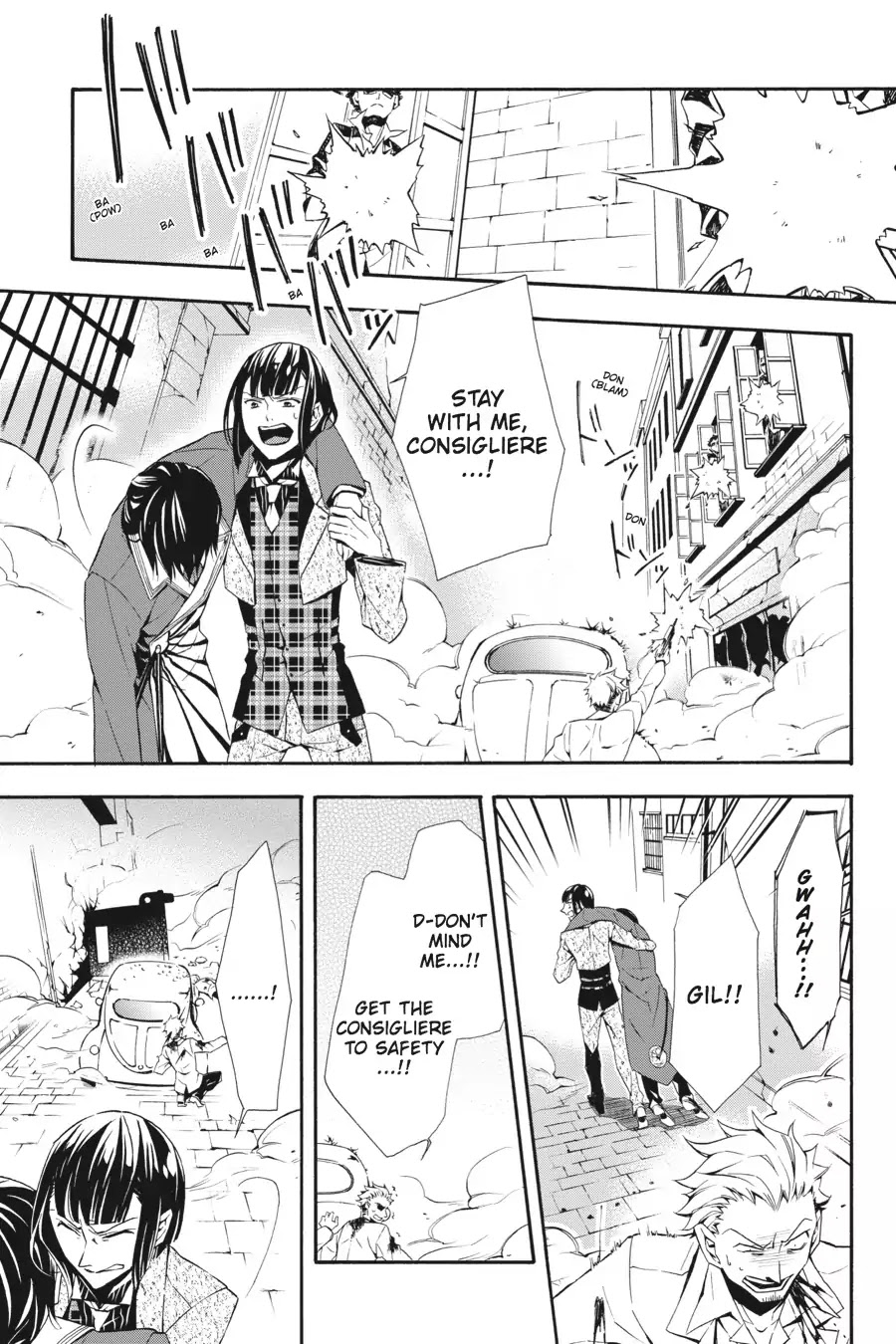 Rose Guns Days: Season 3 Chapter 14 page 23 - Chapter 14: Vol.3 Reason 14: After the Rain Has Fallen