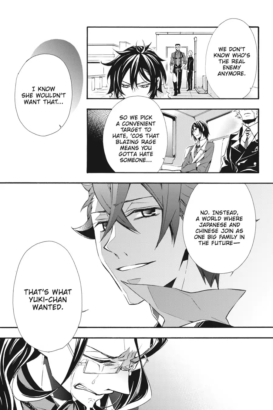 Rose Guns Days: Season 3 Chapter 14 page 38 - Chapter 14: Vol.3 Reason 14: After the Rain Has Fallen