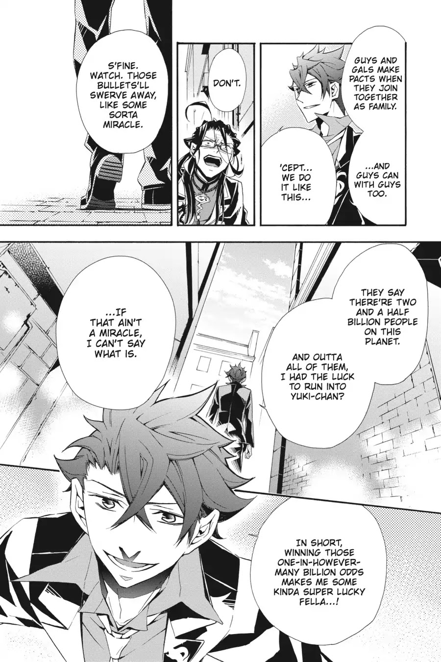 Rose Guns Days: Season 3 Chapter 14 page 43 - Chapter 14: Vol.3 Reason 14: After the Rain Has Fallen