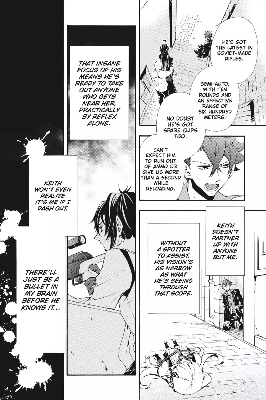 Rose Guns Days: Season 3 Chapter 14 page 8 - Chapter 14: Vol.3 Reason 14: After the Rain Has Fallen