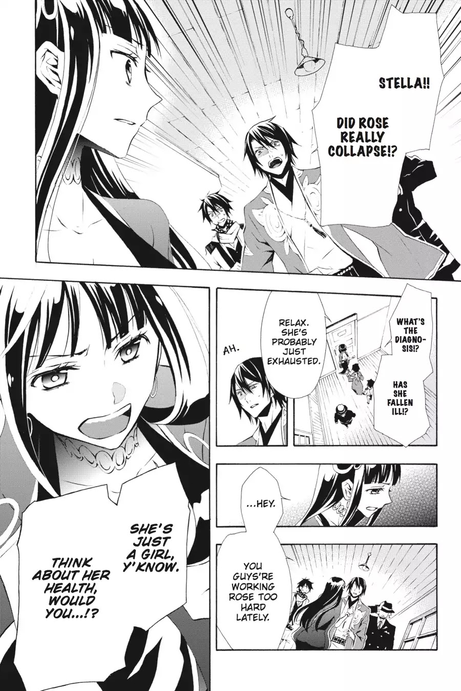 Rose Guns Days: Season 3 Chapter 2 page 10 - Chapter 2: Vol.1 Reason 2: Power for the Future
