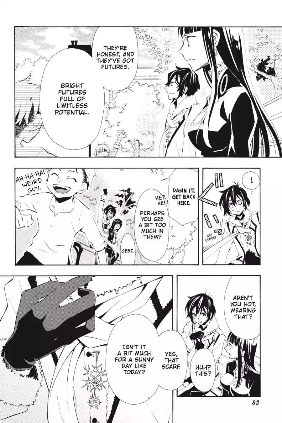 Rose Guns Days: Season 3 Chapter 2 page 21 - Chapter 2: Vol.1 Reason 2: Power for the Future