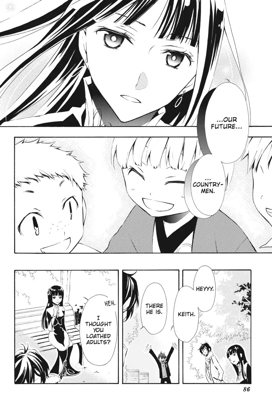 Rose Guns Days: Season 3 Chapter 2 page 25 - Chapter 2: Vol.1 Reason 2: Power for the Future