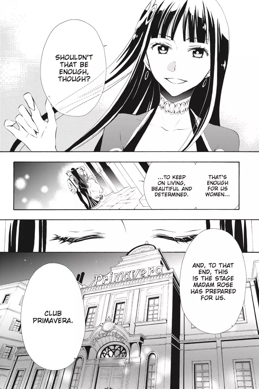 Rose Guns Days: Season 3 Chapter 2 page 4 - Chapter 2: Vol.1 Reason 2: Power for the Future