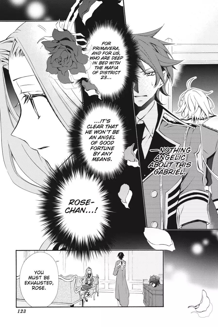 Rose Guns Days: Season 3 Chapter 3 page 11 - Chapter 3: Vol.1 Reason 3: Sleepless In District