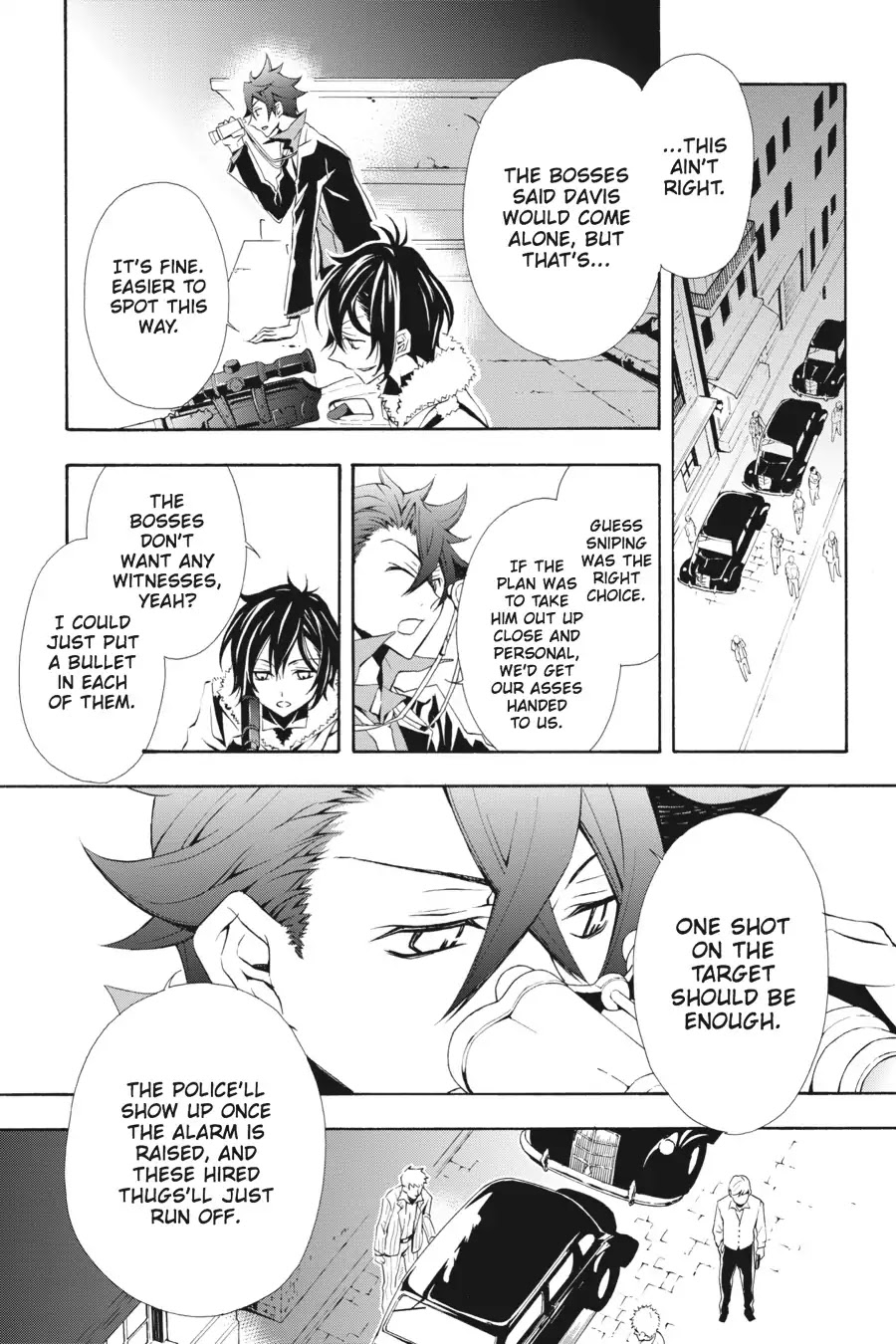 Rose Guns Days: Season 3 Chapter 3 page 25 - Chapter 3: Vol.1 Reason 3: Sleepless In District