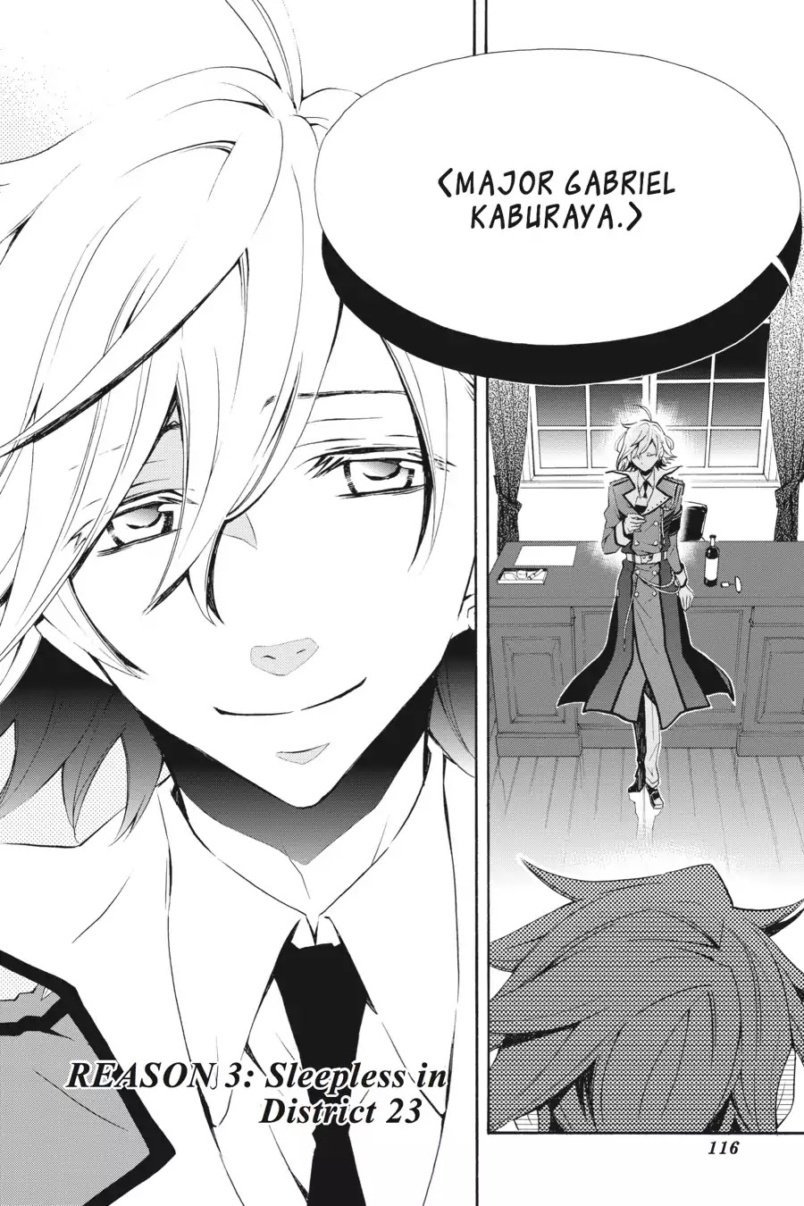 Rose Guns Days: Season 3 Chapter 3 page 4 - Chapter 3: Vol.1 Reason 3: Sleepless In District