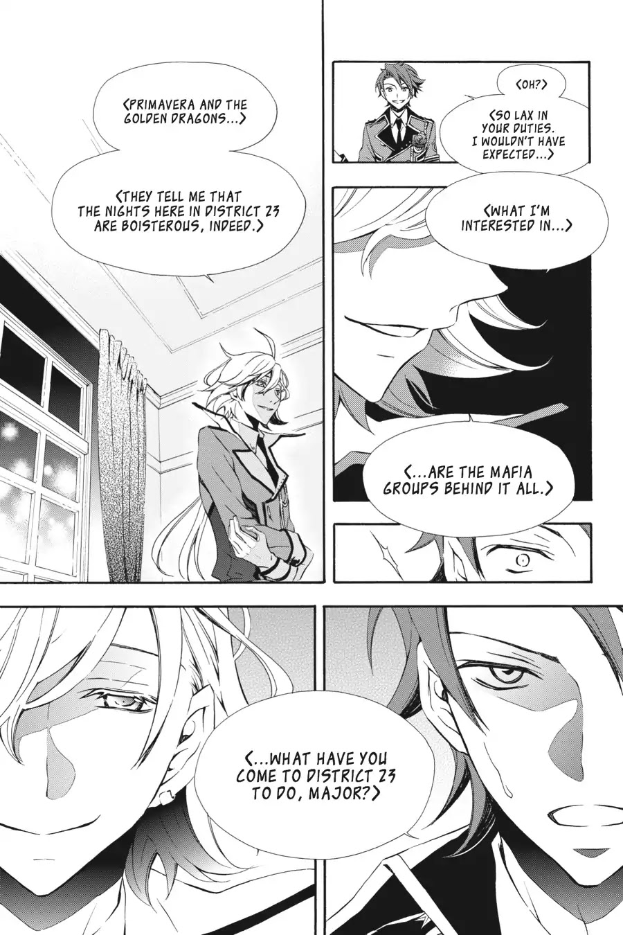 Rose Guns Days: Season 3 Chapter 3 page 7 - Chapter 3: Vol.1 Reason 3: Sleepless In District