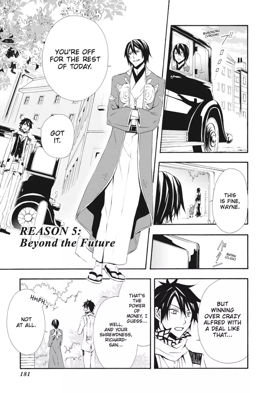 Rose Guns Days: Season 3 Chapter 5 page 1 - Chapter 5: Vol.1 Reason 5: Beyond the Future