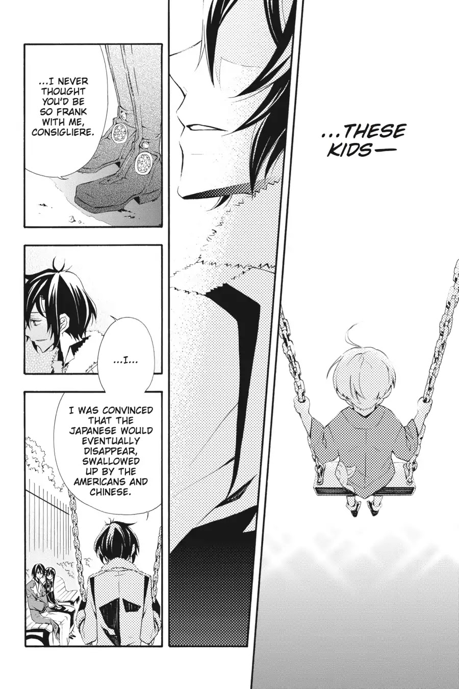 Rose Guns Days: Season 3 Chapter 5 page 10 - Chapter 5: Vol.1 Reason 5: Beyond the Future