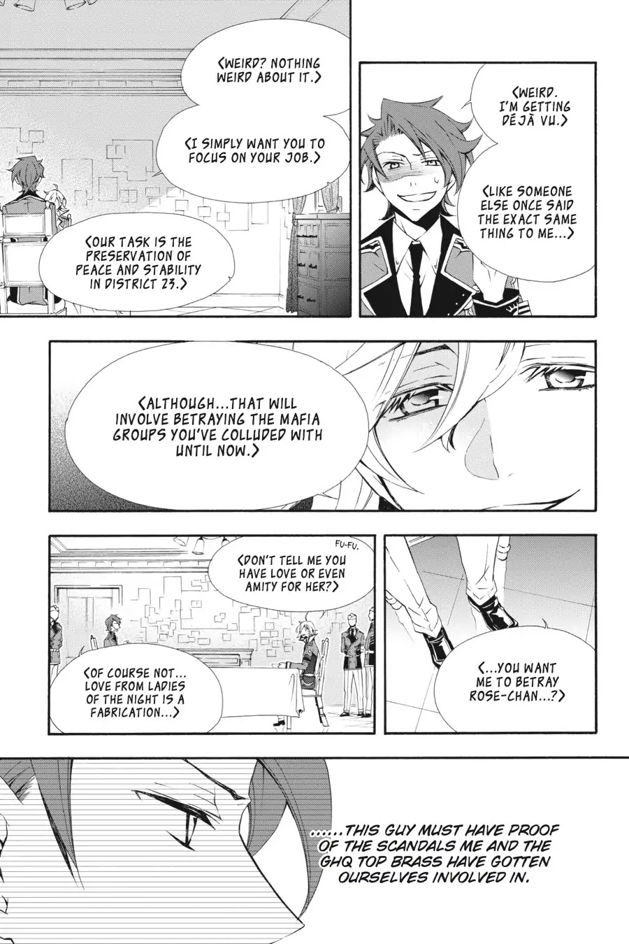 Rose Guns Days: Season 3 Chapter 5 page 24 - Chapter 5: Vol.1 Reason 5: Beyond the Future