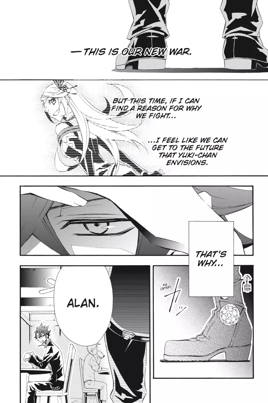 Rose Guns Days: Season 3 Chapter 5 page 28 - Chapter 5: Vol.1 Reason 5: Beyond the Future