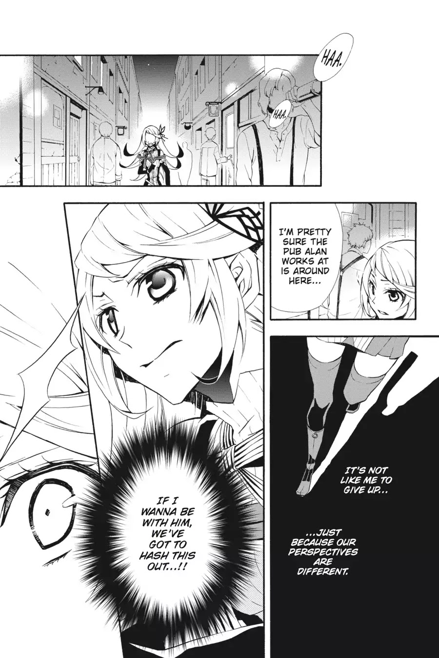 Rose Guns Days: Season 3 Chapter 5 page 30 - Chapter 5: Vol.1 Reason 5: Beyond the Future