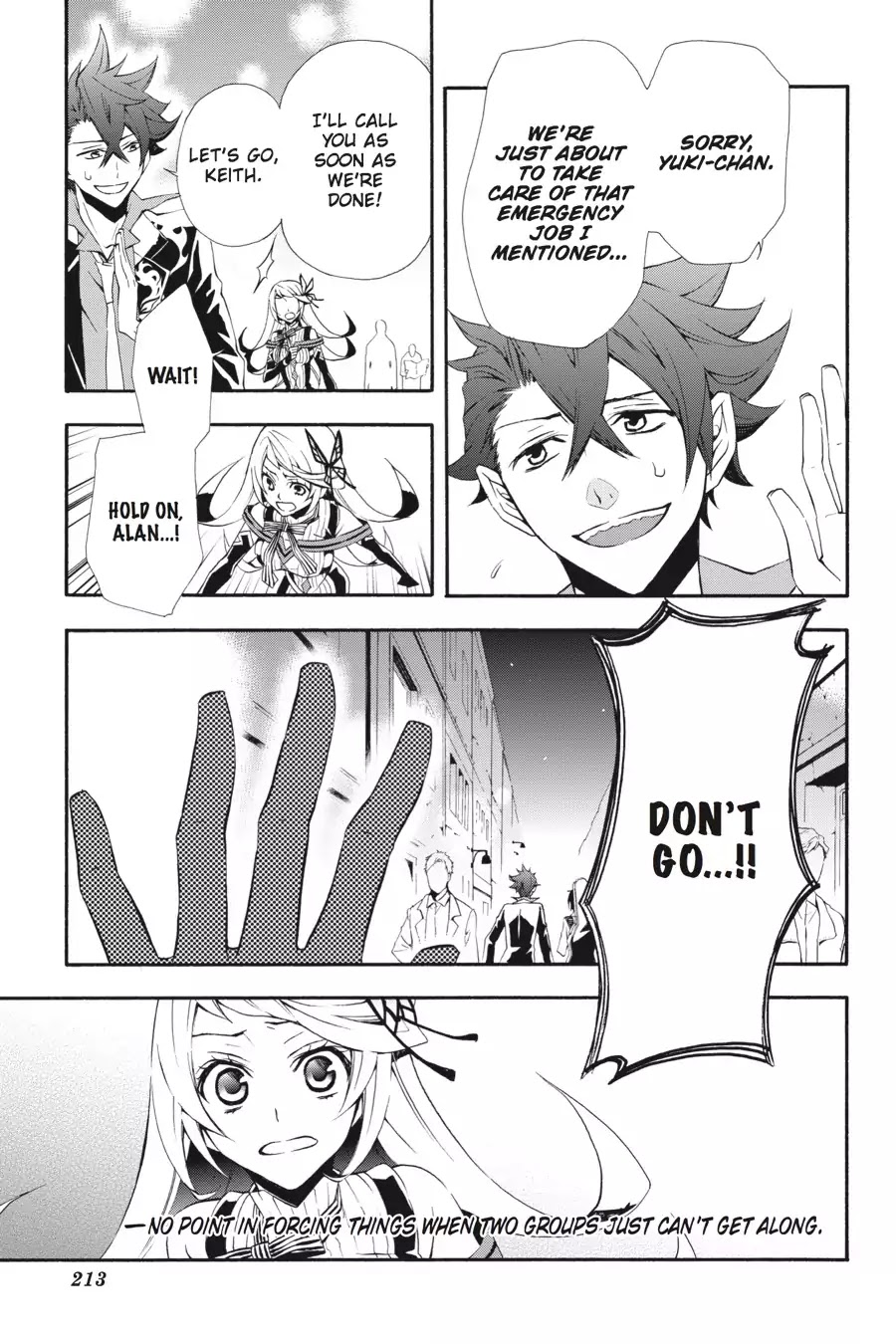 Rose Guns Days: Season 3 Chapter 5 page 32 - Chapter 5: Vol.1 Reason 5: Beyond the Future