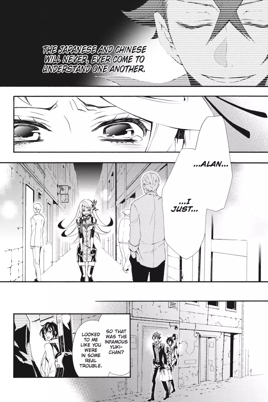 Rose Guns Days: Season 3 Chapter 5 page 33 - Chapter 5: Vol.1 Reason 5: Beyond the Future