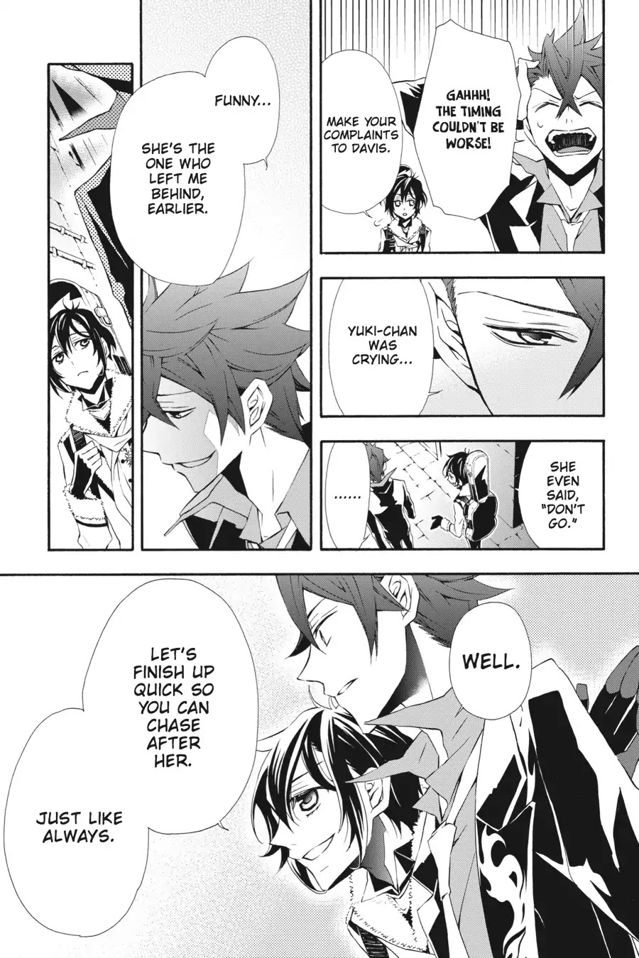 Rose Guns Days: Season 3 Chapter 5 page 34 - Chapter 5: Vol.1 Reason 5: Beyond the Future