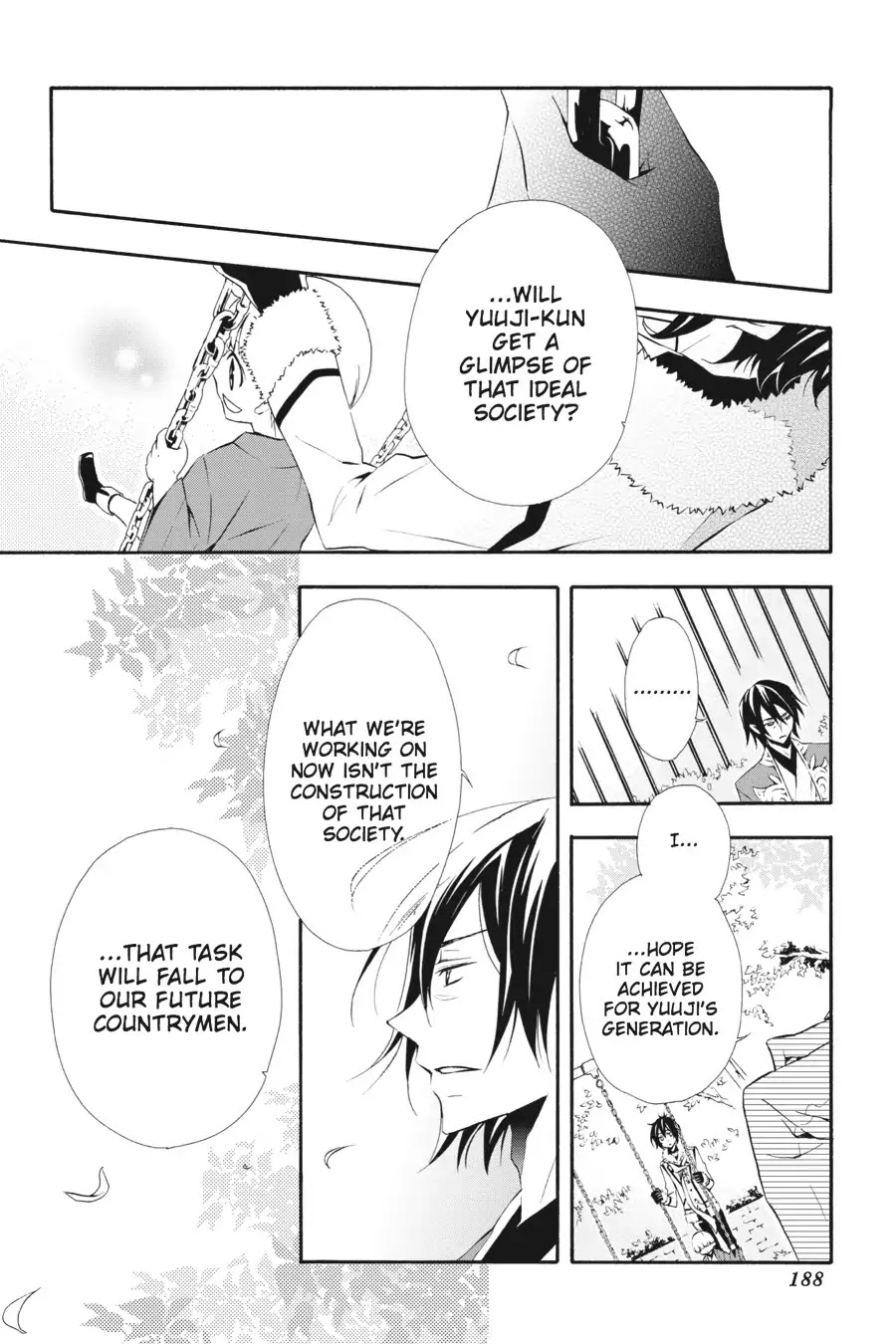 Rose Guns Days: Season 3 Chapter 5 page 8 - Chapter 5: Vol.1 Reason 5: Beyond the Future