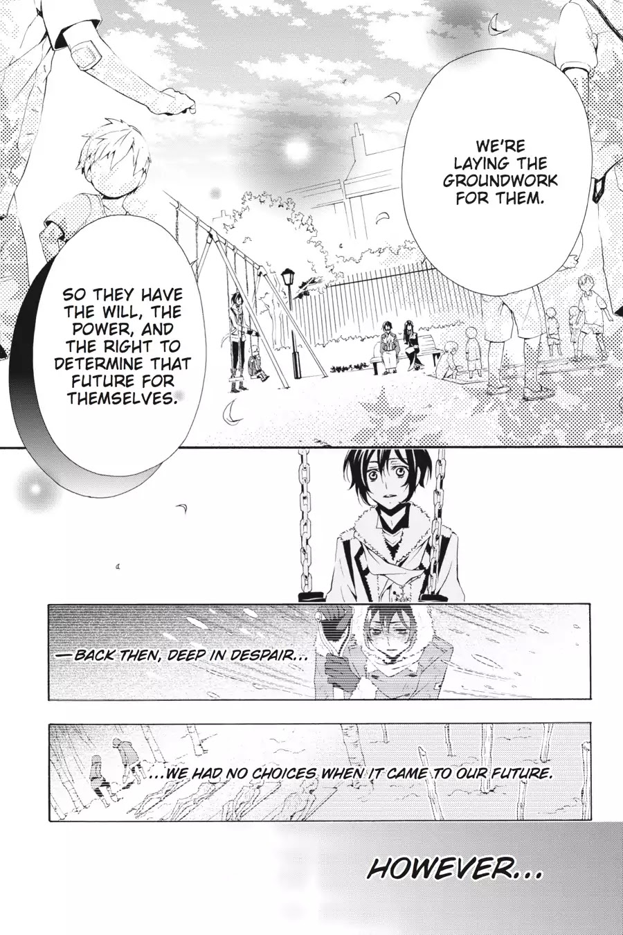 Rose Guns Days: Season 3 Chapter 5 page 9 - Chapter 5: Vol.1 Reason 5: Beyond the Future