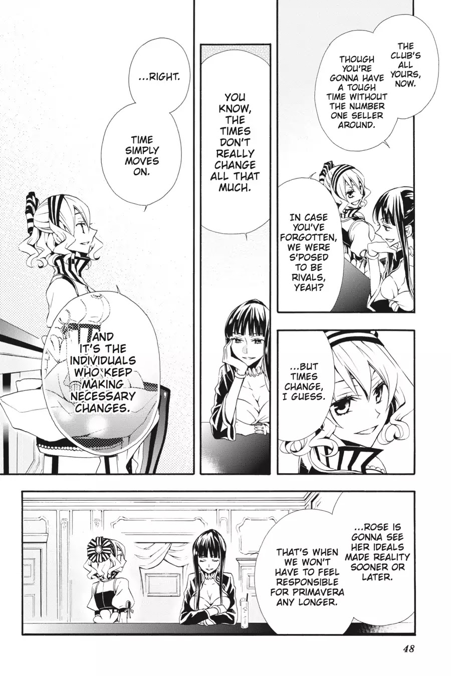 Rose Guns Days: Season 3 Chapter 6.5 page 8 - Chapter 6.5: Vol.2 Reason 6.5: Time Goes By