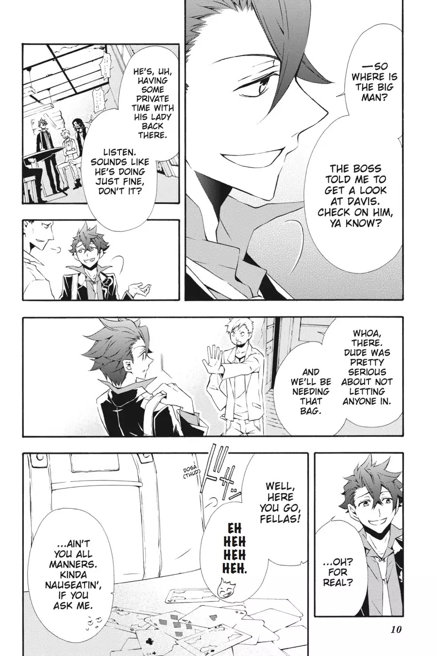 Rose Guns Days: Season 3 Chapter 6 page 10 - Chapter 6: Vol.2 Reason 6: A Hearty Toast!