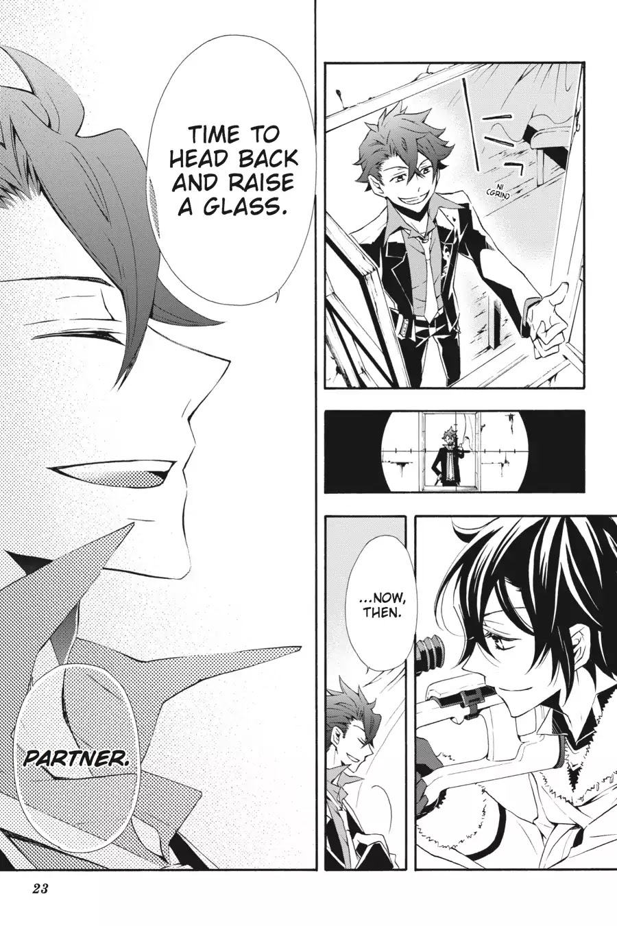Rose Guns Days: Season 3 Chapter 6 page 22 - Chapter 6: Vol.2 Reason 6: A Hearty Toast!