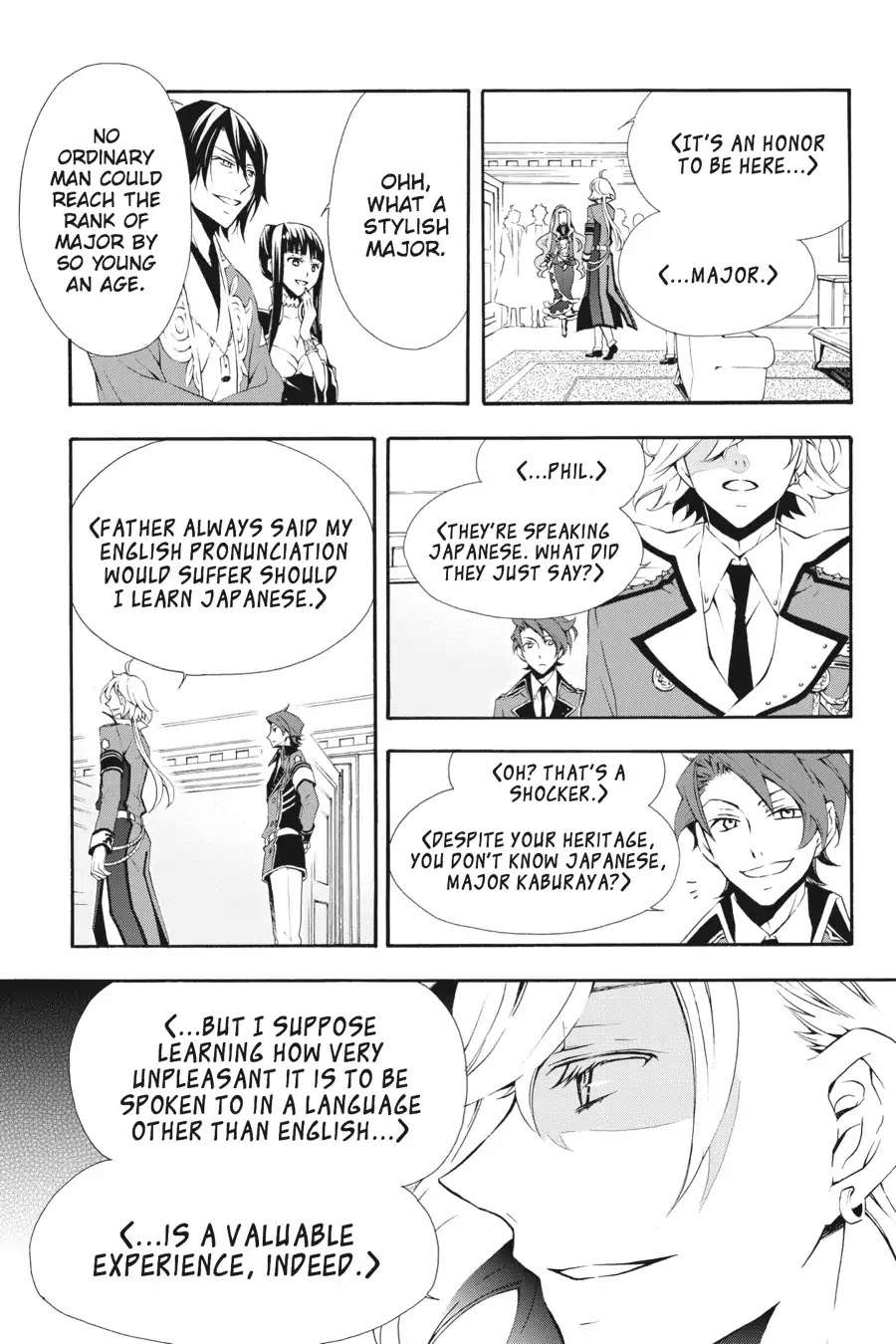 Rose Guns Days: Season 3 Chapter 6 page 32 - Chapter 6: Vol.2 Reason 6: A Hearty Toast!