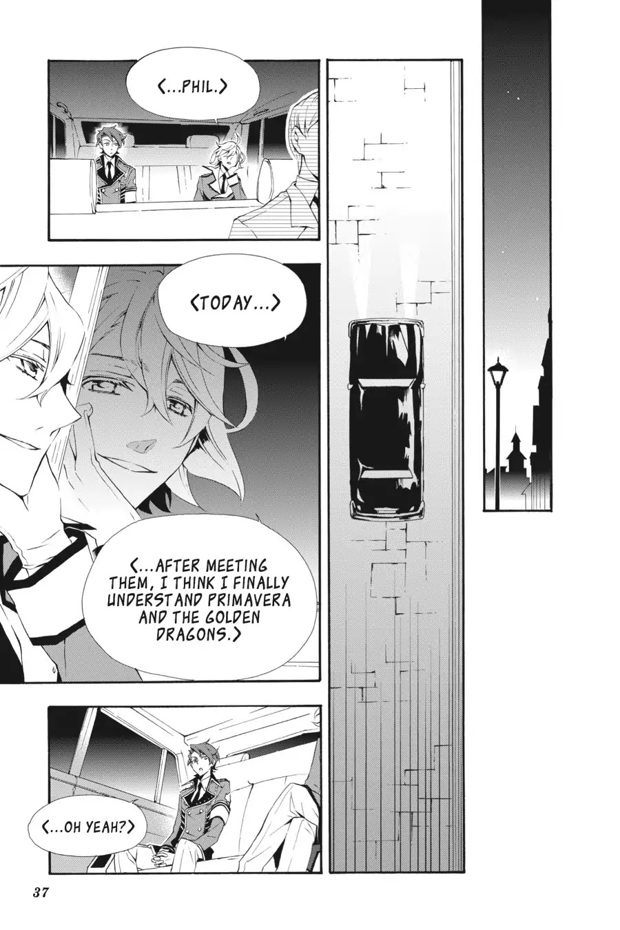 Rose Guns Days: Season 3 Chapter 6 page 36 - Chapter 6: Vol.2 Reason 6: A Hearty Toast!