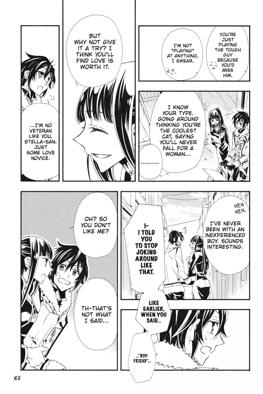 Rose Guns Days: Season 3 Chapter 7 page 10 - Chapter 7: Vol.2 Reason 7: Quiet Night