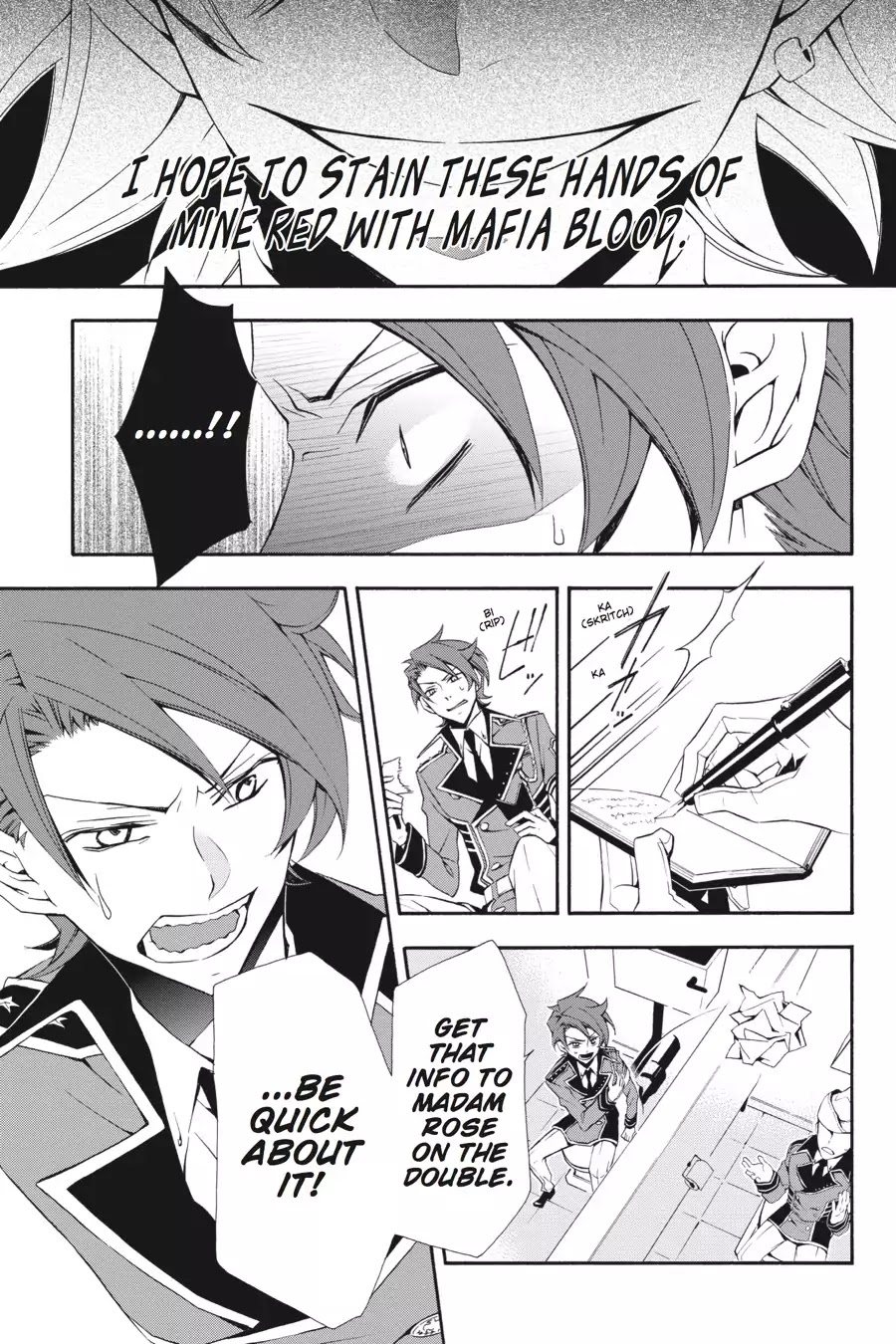 Rose Guns Days: Season 3 Chapter 7 page 26 - Chapter 7: Vol.2 Reason 7: Quiet Night