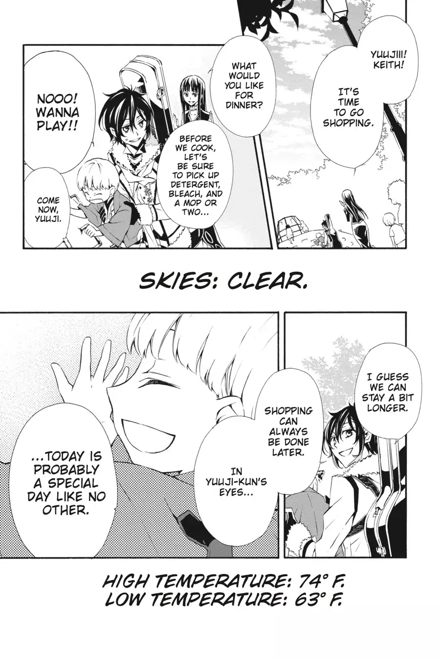 Rose Guns Days: Season 3 Chapter 7 page 37 - Chapter 7: Vol.2 Reason 7: Quiet Night