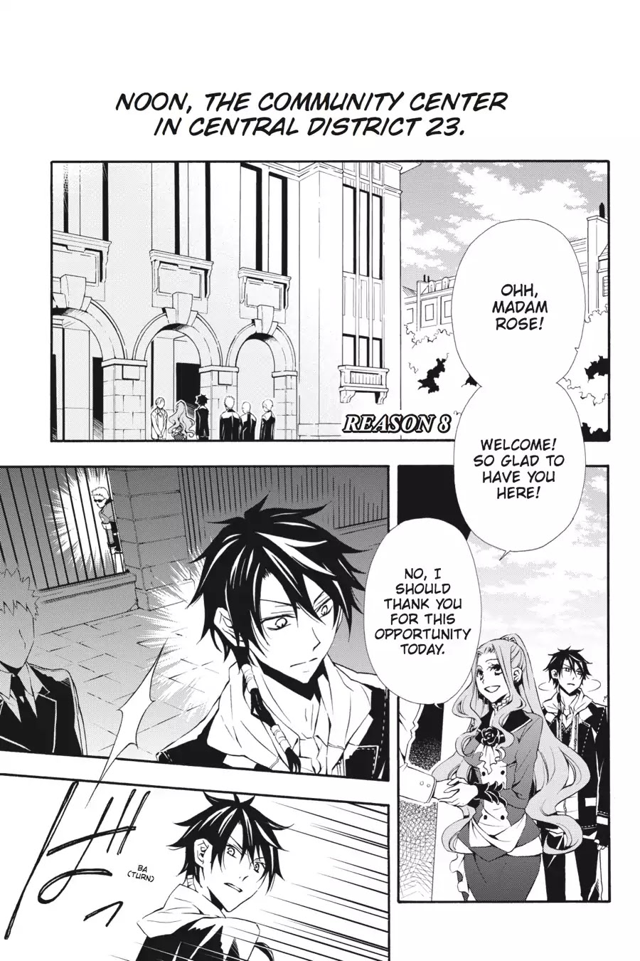 Rose Guns Days: Season 3 Chapter 8 page 1 - Chapter 8: Vol.2 Reason 8: Connect to the Future