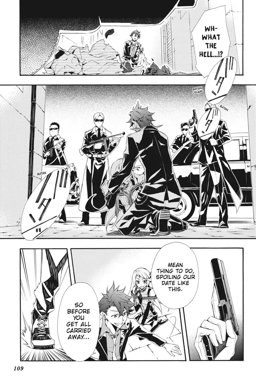 Rose Guns Days: Season 3 Chapter 8 page 13 - Chapter 8: Vol.2 Reason 8: Connect to the Future