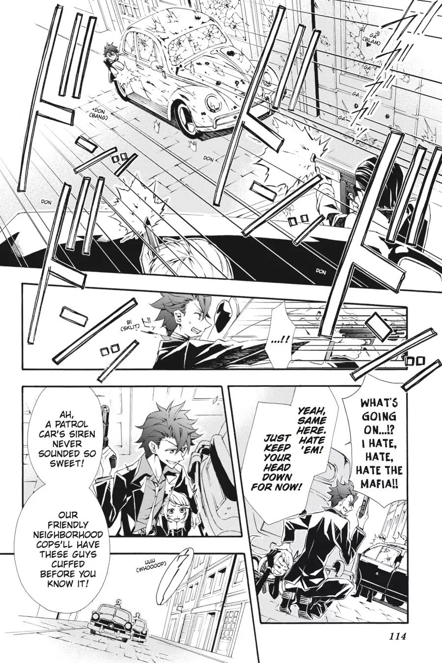 Rose Guns Days: Season 3 Chapter 8 page 18 - Chapter 8: Vol.2 Reason 8: Connect to the Future