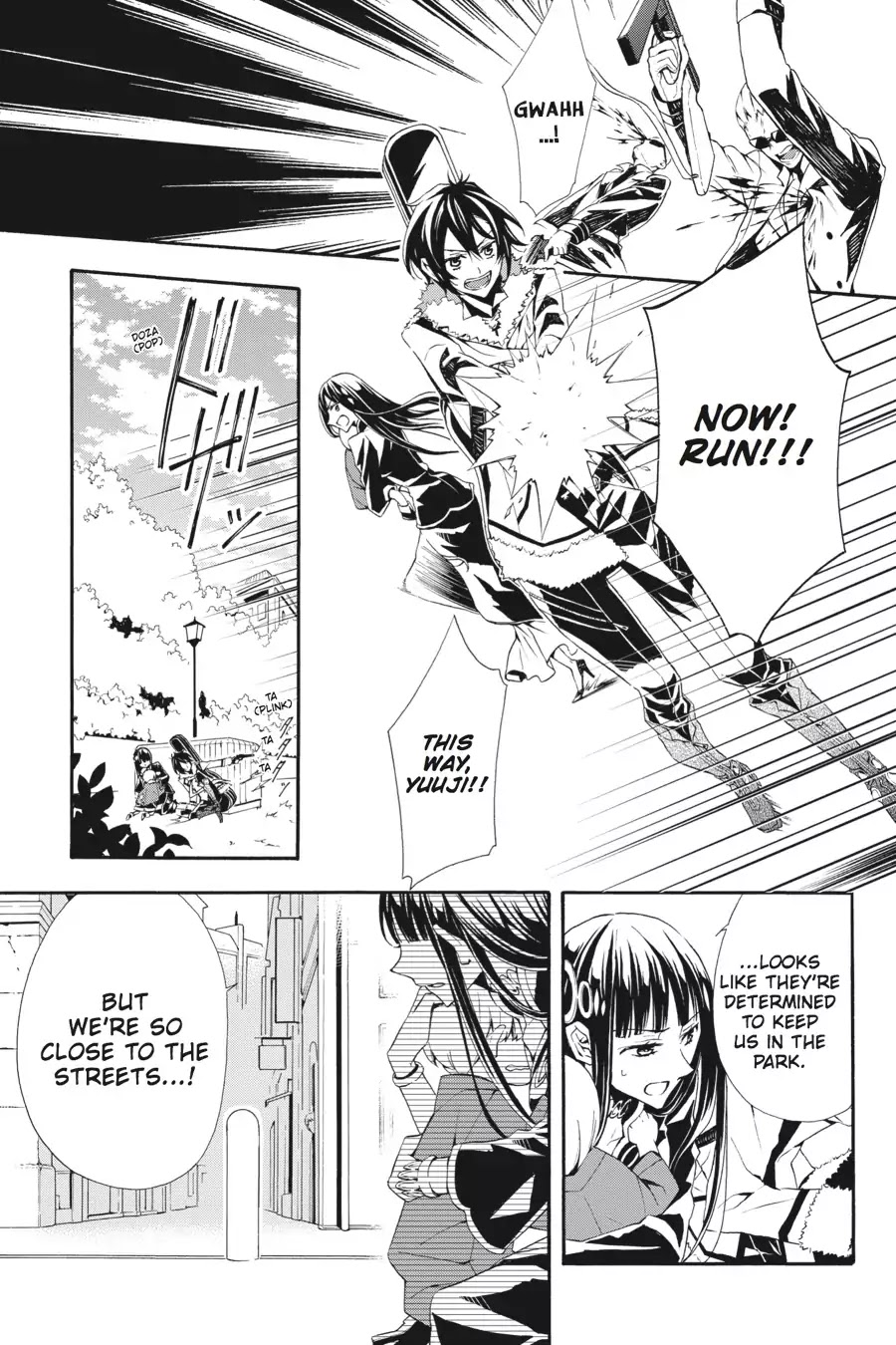 Rose Guns Days: Season 3 Chapter 8 page 21 - Chapter 8: Vol.2 Reason 8: Connect to the Future