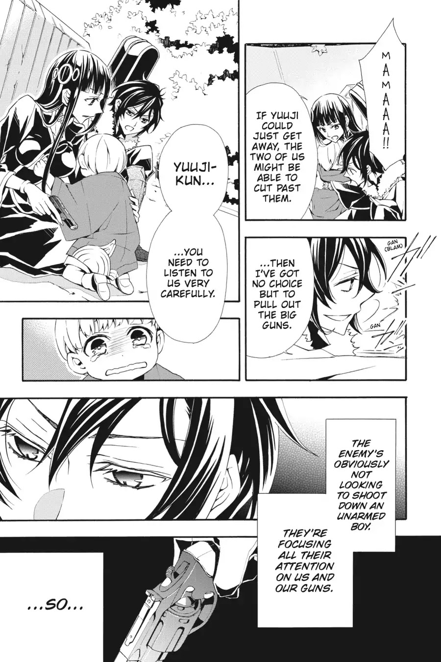 Rose Guns Days: Season 3 Chapter 8 page 22 - Chapter 8: Vol.2 Reason 8: Connect to the Future