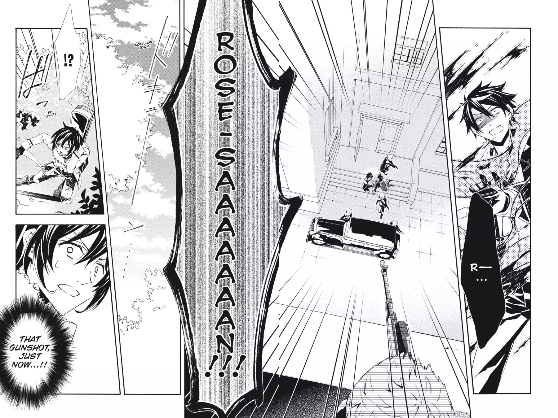 Rose Guns Days: Season 3 Chapter 8 page 28 - Chapter 8: Vol.2 Reason 8: Connect to the Future