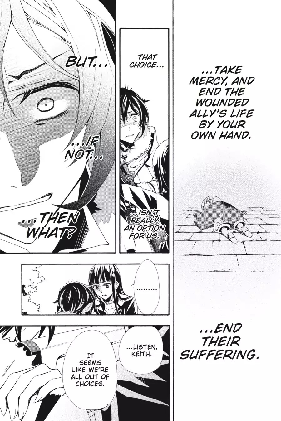Rose Guns Days: Season 3 Chapter 8 page 34 - Chapter 8: Vol.2 Reason 8: Connect to the Future