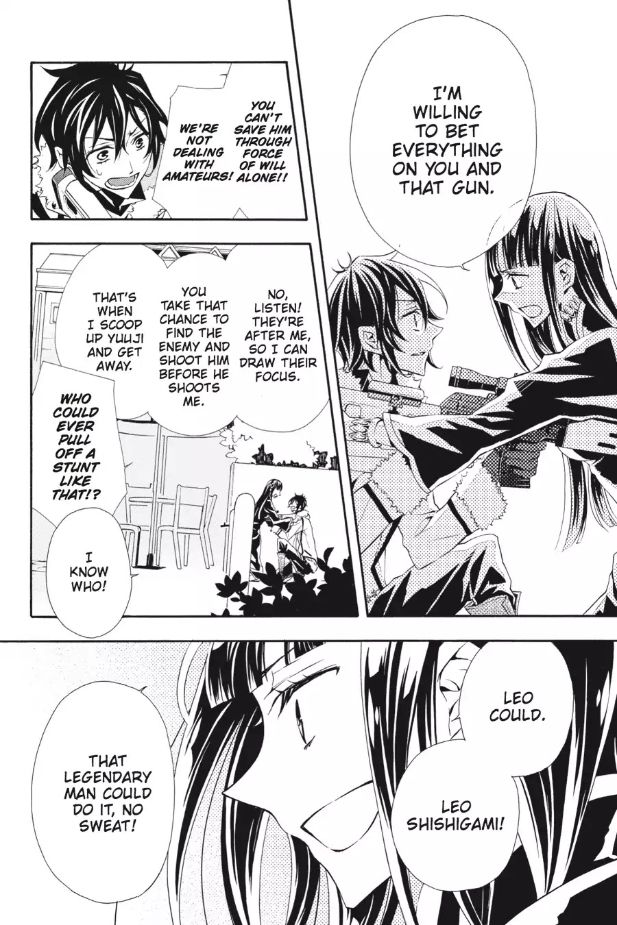 Rose Guns Days: Season 3 Chapter 8 page 35 - Chapter 8: Vol.2 Reason 8: Connect to the Future