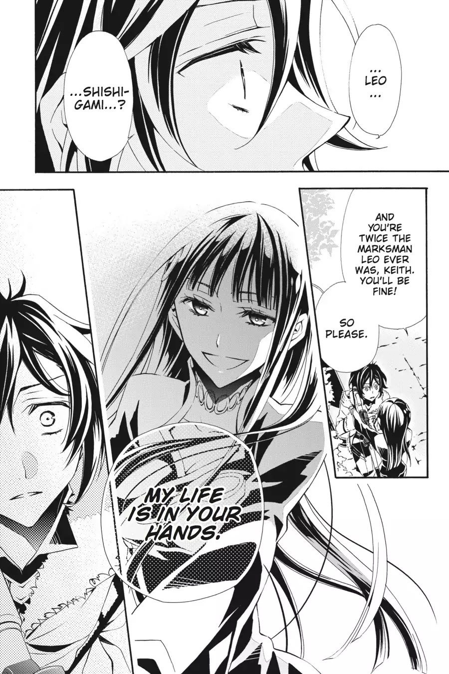 Rose Guns Days: Season 3 Chapter 8 page 36 - Chapter 8: Vol.2 Reason 8: Connect to the Future