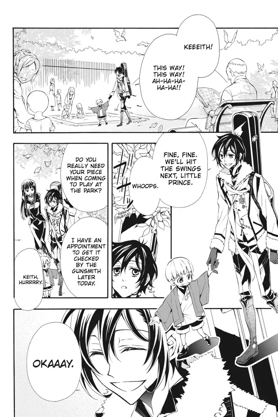 Rose Guns Days: Season 3 Chapter 8 page 8 - Chapter 8: Vol.2 Reason 8: Connect to the Future