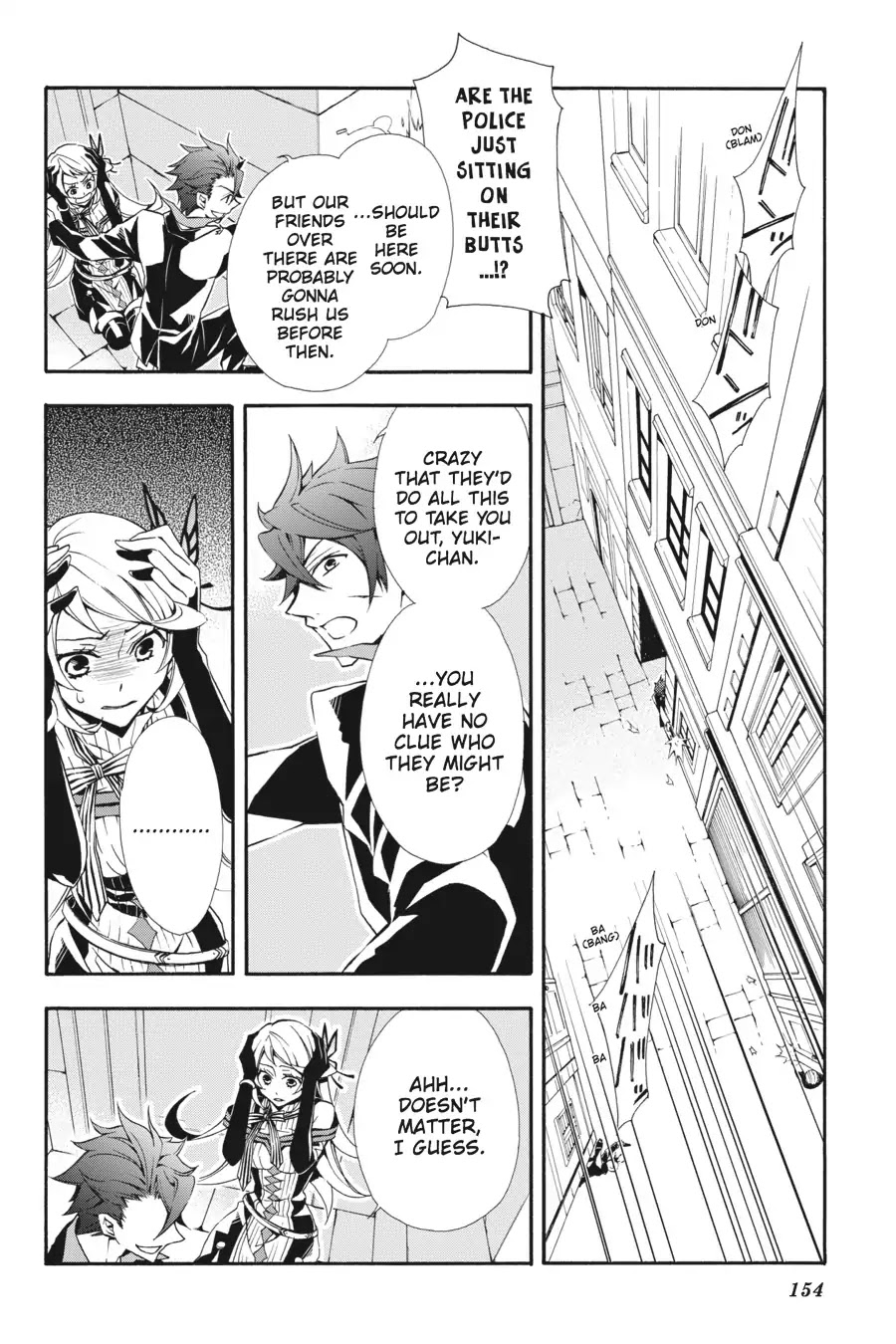Rose Guns Days: Season 3 Chapter 9 page 10 - Chapter 9: Vol.2 Reason 9: Fang of Revenge